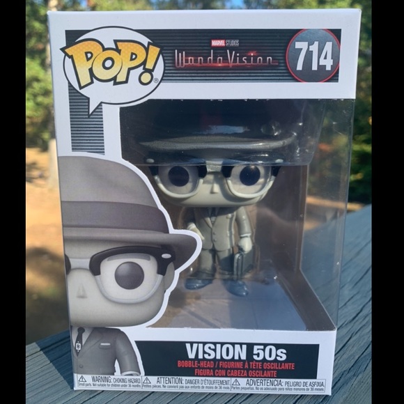 Wandavision Funko Pop Vision 50s #714